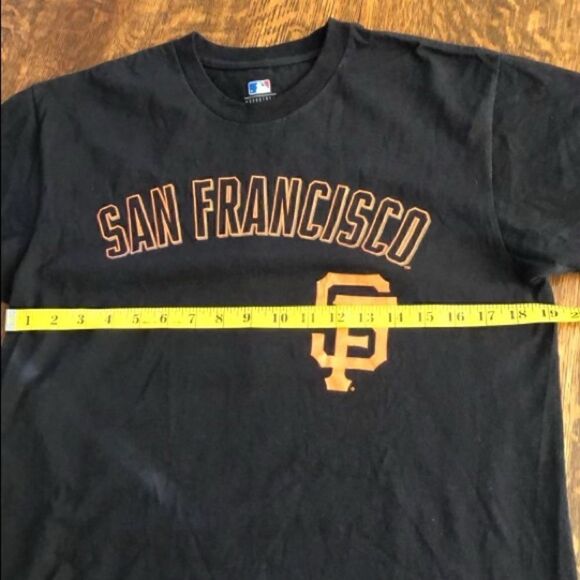 San Francisco Giants Black “Number 1 Dad” T Shirt - Picture 7 of 8